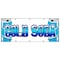 Signmission COLD SODA BANNER SIGN ice drink cart stand signs pop cola iced diet B-120 Cold Soda - alternate 1